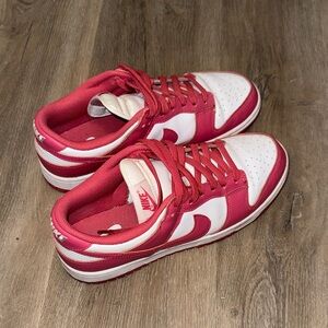 Nike Women’s Dunk Sneakers - White & Pink
